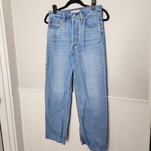 LEVIS Ribcage Straight Ankle Jeans